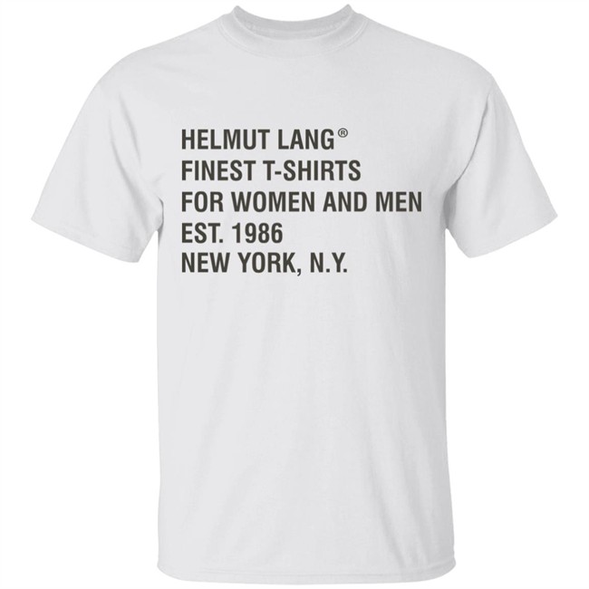 helmut lang t shirt