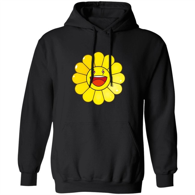 J balvin merch Amarillo Large Flower hooded sweatshirt funny shirt Fashion Clothes