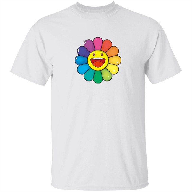 J balvin merch Amarillo Large Flower funny t shirt graphic tees clothing plus size