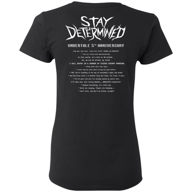Fangamer Merch Stay Determined Shirt Fangamer Merch Stay Determined Shirt