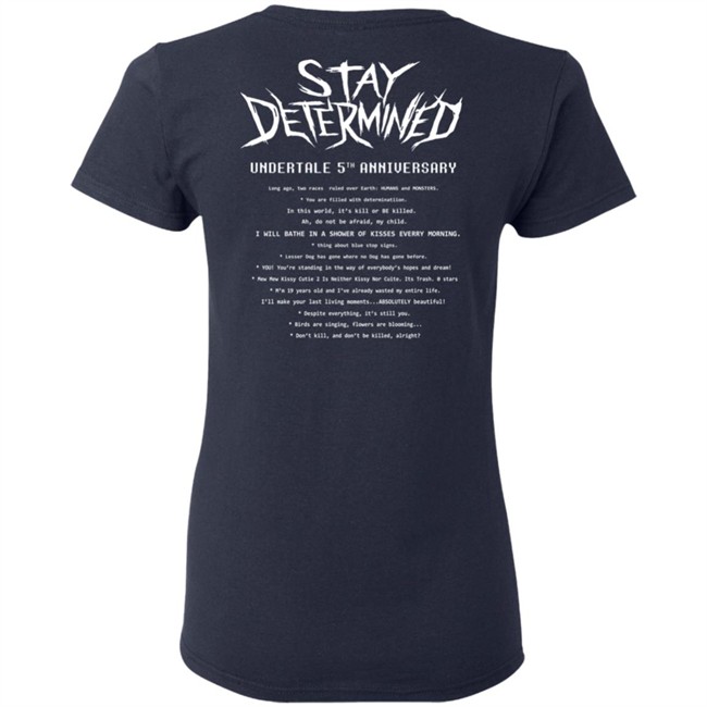 Fangamer Merch Stay Determined Shirt Fangamer Merch Stay Determined Shirt