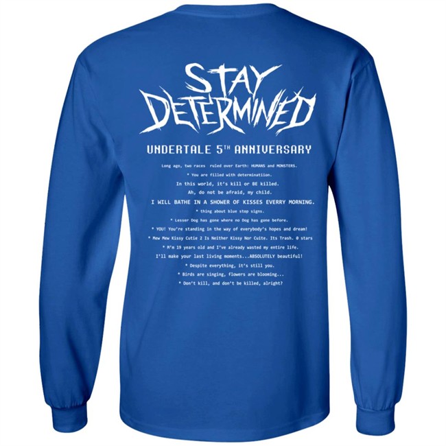Fangamer Merch Stay Determined Shirt Fangamer Merch Stay Determined Shirt