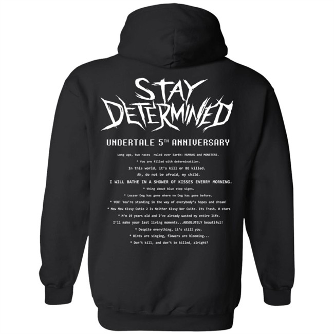 Fangamer Merch Stay Determined Shirt Fangamer Merch Stay Determined Shirt
