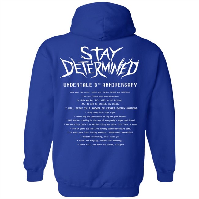 Fangamer Merch Stay Determined Shirt Fangamer Merch Stay Determined Shirt