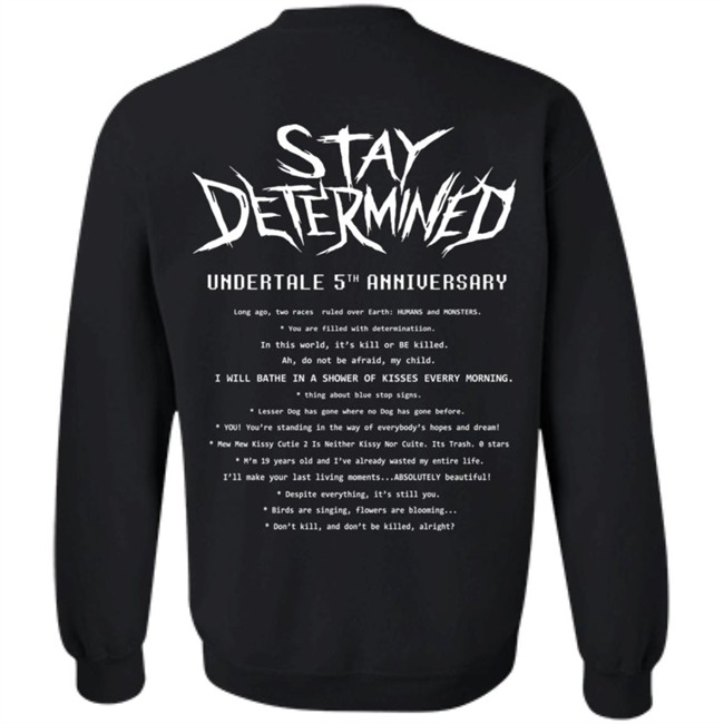 Fangamer Merch Stay Determined Shirt Fangamer Merch Stay Determined Shirt