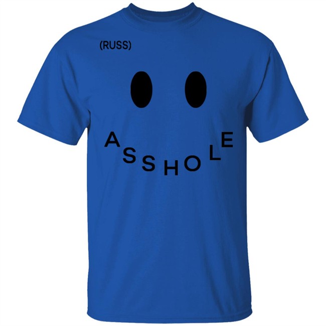 Russ Merch Asshole Tee Yellow Russ Merch Asshole Tee Yellow