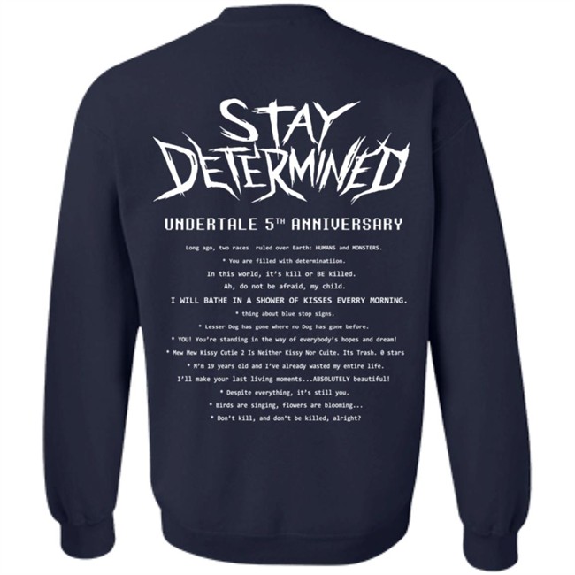 Fangamer Merch Stay Determined Shirt Fangamer Merch Stay Determined Shirt