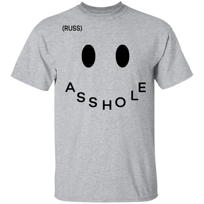 Russ Merch Asshole Tee Yellow Russ Merch Asshole Tee Yellow
