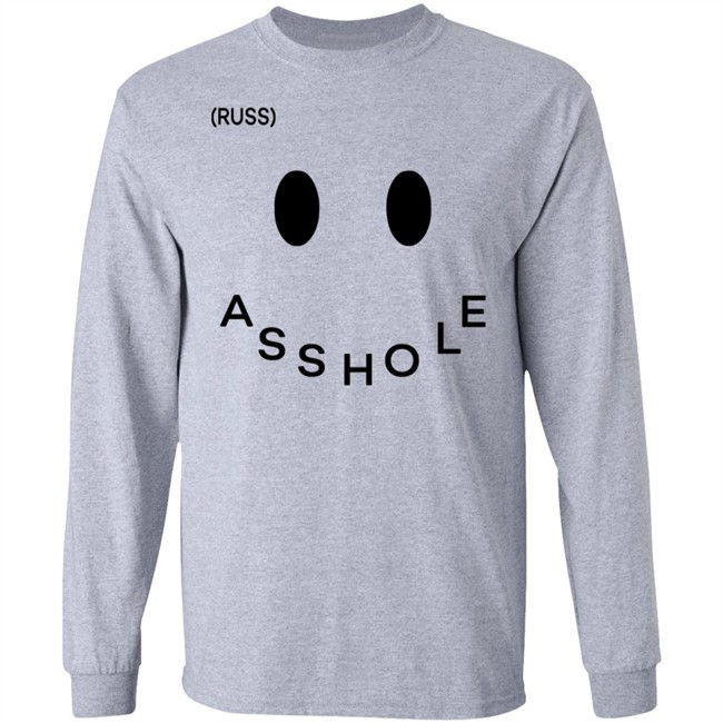 Russ Merch Asshole Tee Yellow Russ Merch Asshole Tee Yellow