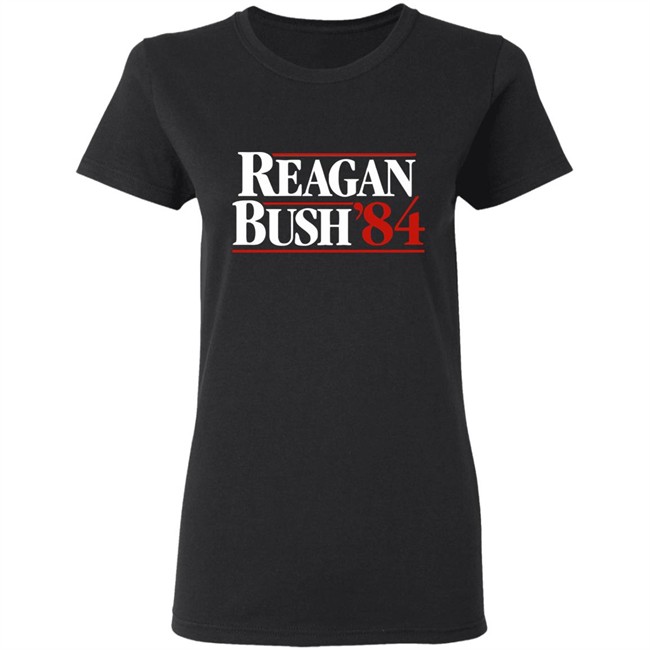 Reagan Bush 84 T-Shirt Presidential Campaign Shirts Reagan Bush 84 T-Shirt Presidential Campaign Shirts