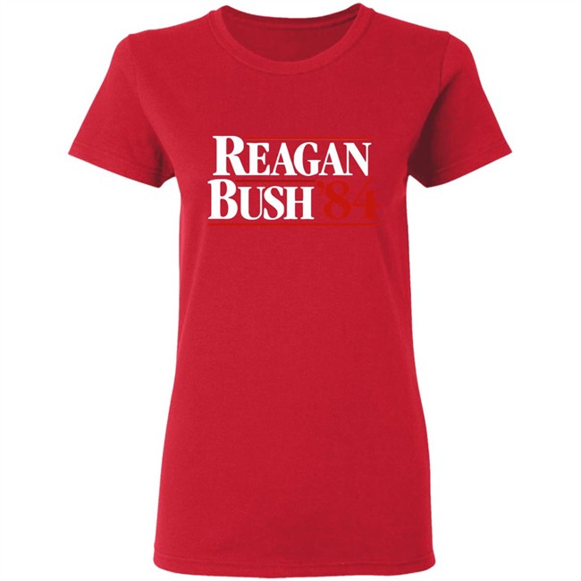 Reagan Bush 84 T-Shirt Presidential Campaign Shirts Reagan Bush 84 T-Shirt Presidential Campaign Shirts