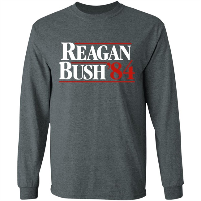 Reagan Bush 84 T-Shirt Presidential Campaign Shirts Reagan Bush 84 T-Shirt Presidential Campaign Shirts