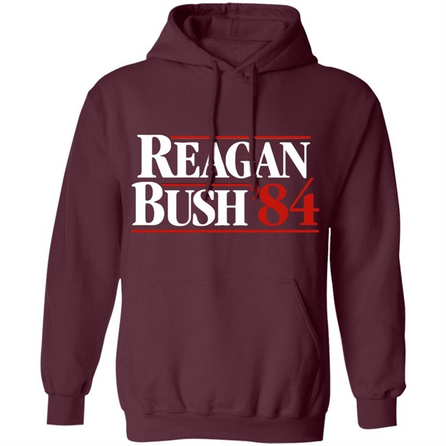 Reagan Bush 84 T-Shirt Presidential Campaign Shirts Reagan Bush 84 T-Shirt Presidential Campaign Shirts