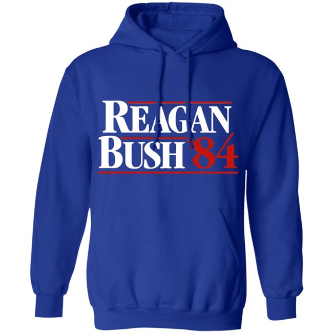 Reagan Bush 84 T-Shirt Presidential Campaign Shirts Reagan Bush 84 T-Shirt Presidential Campaign Shirts