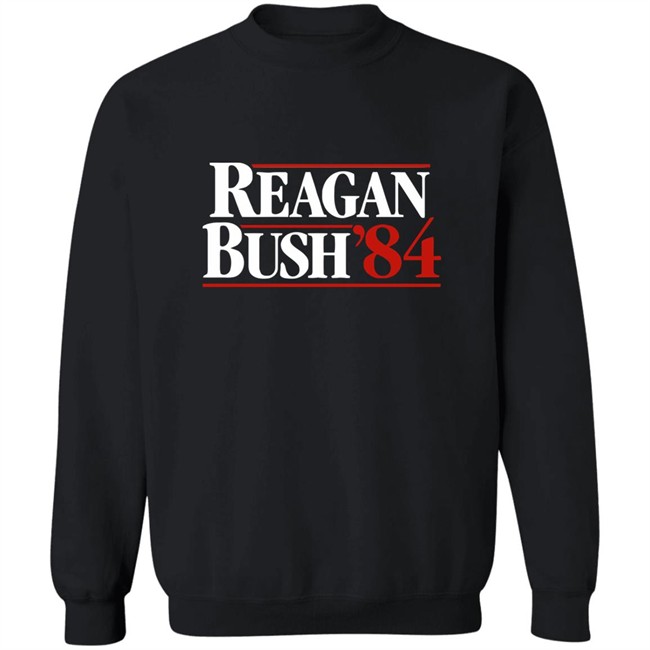 Reagan Bush 84 T-Shirt Presidential Campaign Shirts Reagan Bush 84 T-Shirt Presidential Campaign Shirts