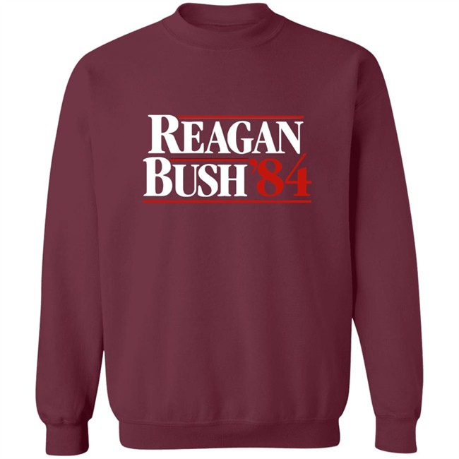 Reagan Bush 84 T-Shirt Presidential Campaign Shirts Reagan Bush 84 T-Shirt Presidential Campaign Shirts