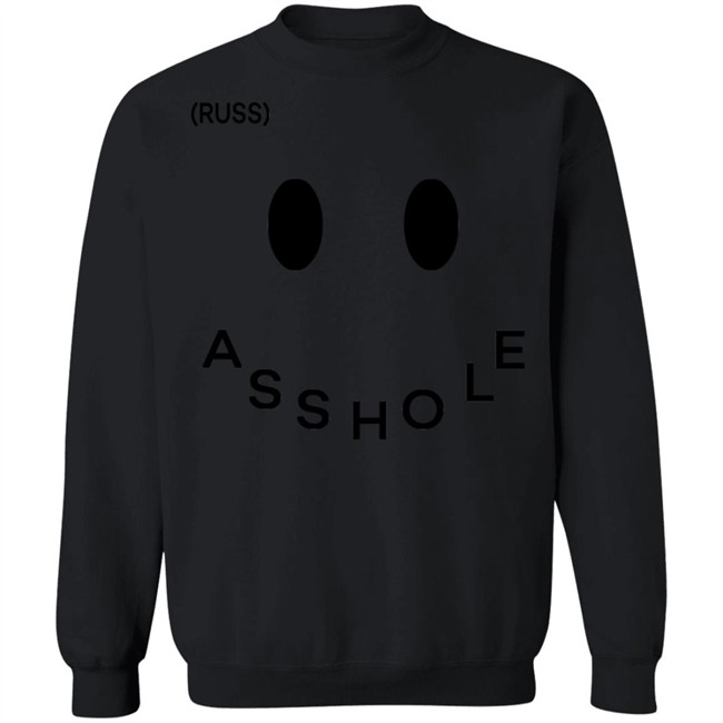 Russ Merch Asshole Tee Yellow Russ Merch Asshole Tee Yellow