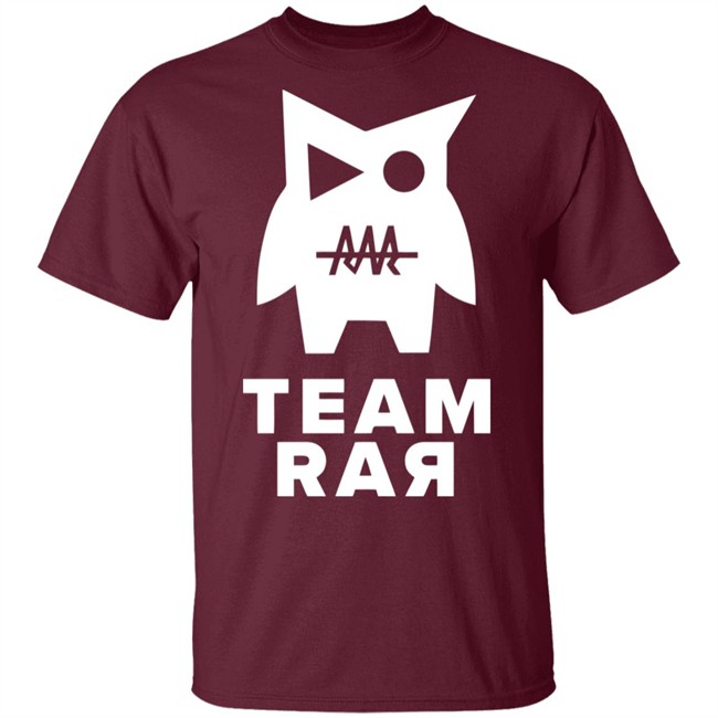 TEAM RAR V0 CREW SHIRT - BLACK TEAM RAR V0 CREW SHIRT - BLACK