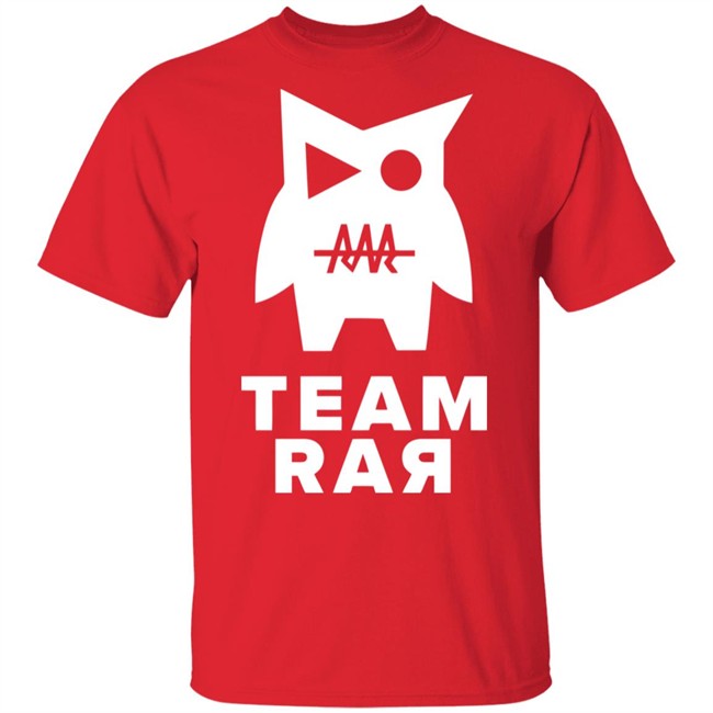 TEAM RAR V0 CREW SHIRT - BLACK TEAM RAR V0 CREW SHIRT - BLACK