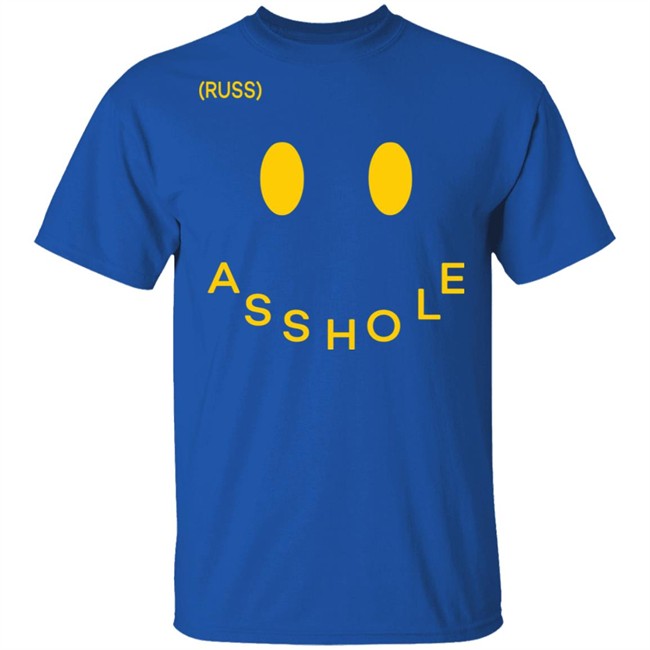 Russ Merch Asshole Tee Black Russ Merch Asshole Tee Black