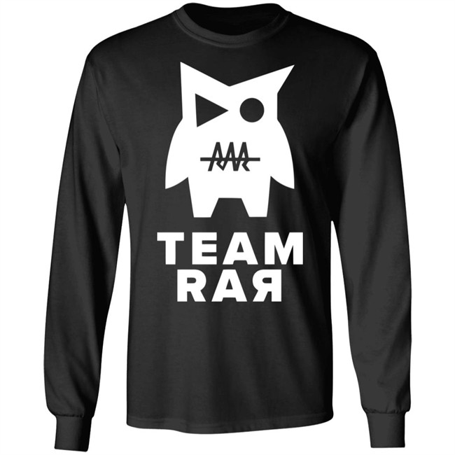 TEAM RAR V0 CREW SHIRT - BLACK TEAM RAR V0 CREW SHIRT - BLACK