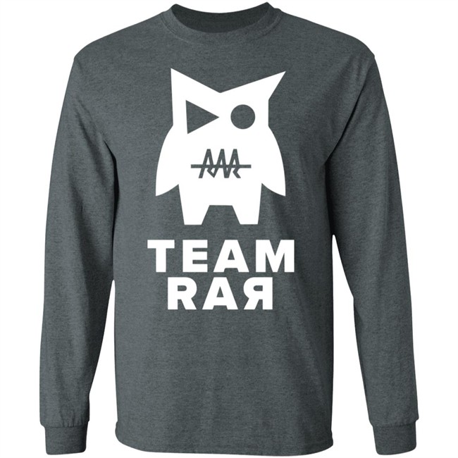 TEAM RAR V0 CREW SHIRT - BLACK TEAM RAR V0 CREW SHIRT - BLACK