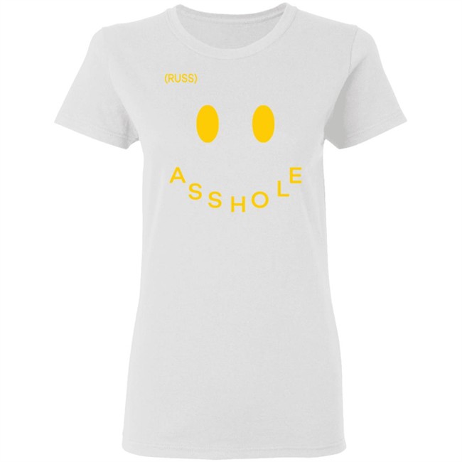 Russ Merch Asshole Tee Black Russ Merch Asshole Tee Black
