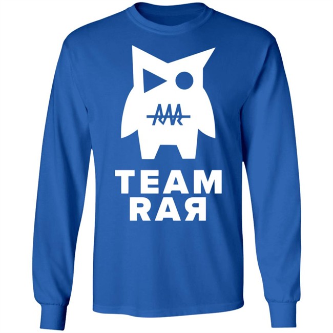 TEAM RAR V0 CREW SHIRT - BLACK TEAM RAR V0 CREW SHIRT - BLACK
