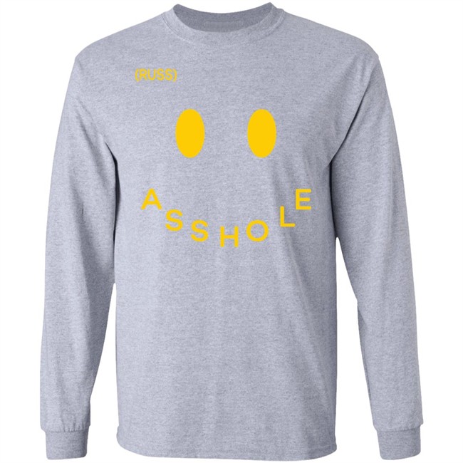 Russ Merch Asshole Tee Black Russ Merch Asshole Tee Black