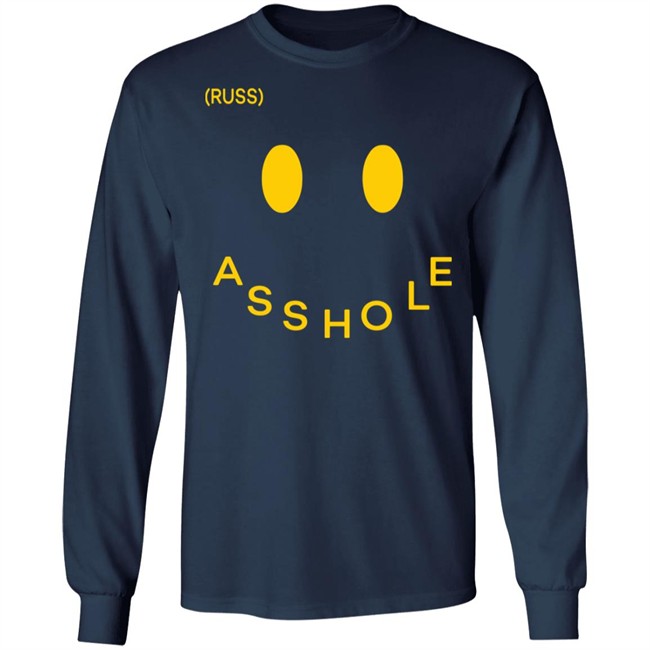 Russ Merch Asshole Tee Black Russ Merch Asshole Tee Black