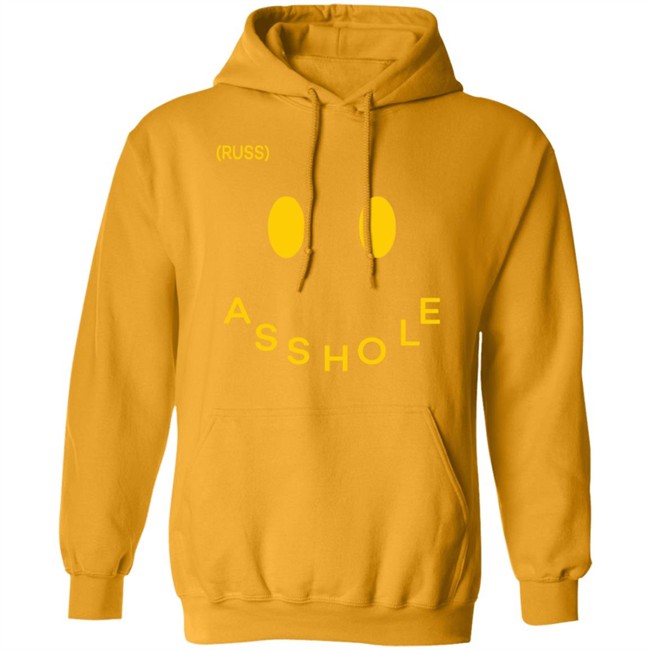 Russ Merch Asshole Tee Black Russ Merch Asshole Tee Black