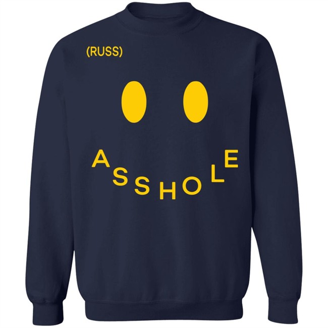 Russ Merch Asshole Tee Black Russ Merch Asshole Tee Black
