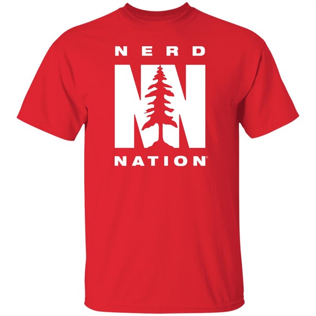 Nerd Nation T Shirt Student wears Nerd Nation shirt for 6th straight day this week