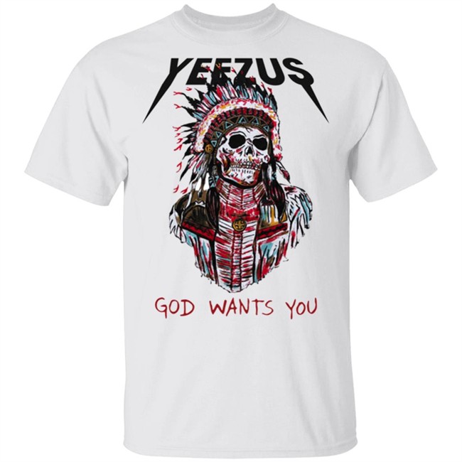 Yeezus Kanye West God Wants You Band T Shirt