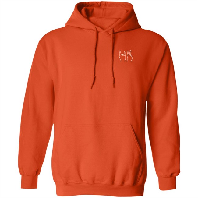 Dolan Twins Merch DT Hoodie Orange