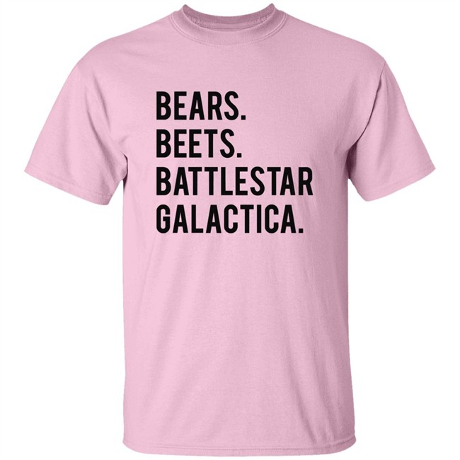 Crawfish are food not friends! - Bears beets battlestar galactica shirt black Crawfish are food not friends! - Bears beets battlestar galactica shirt black
