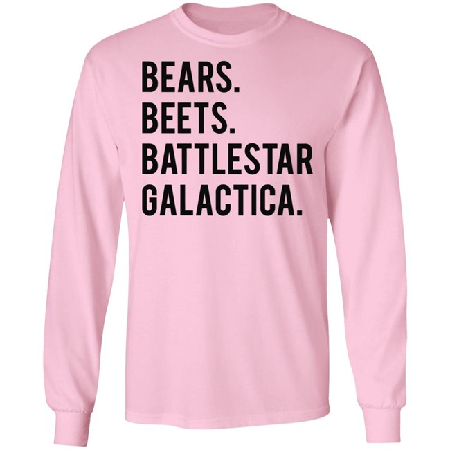 Crawfish are food not friends! - Bears beets battlestar galactica shirt black Crawfish are food not friends! - Bears beets battlestar galactica shirt black