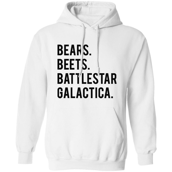 Crawfish are food not friends! - Bears beets battlestar galactica shirt black Crawfish are food not friends! - Bears beets battlestar galactica shirt black