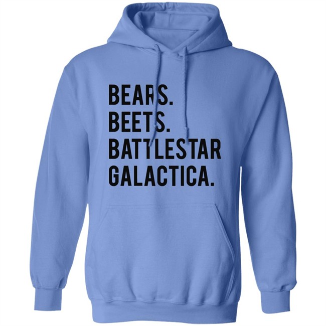 Crawfish are food not friends! - Bears beets battlestar galactica shirt black Crawfish are food not friends! - Bears beets battlestar galactica shirt black