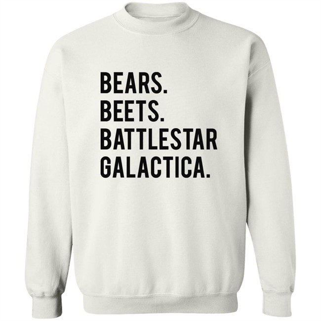 Crawfish are food not friends! - Bears beets battlestar galactica shirt black Crawfish are food not friends! - Bears beets battlestar galactica shirt black