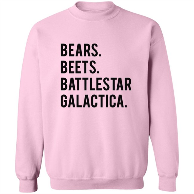 Crawfish are food not friends! - Bears beets battlestar galactica shirt black Crawfish are food not friends! - Bears beets battlestar galactica shirt black