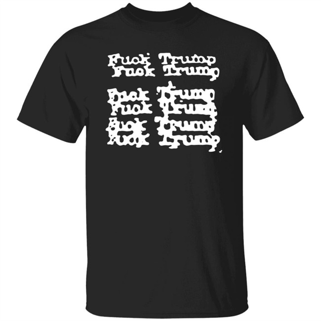 Sebastian Bach Fuck Trump Vote Tee Shirt