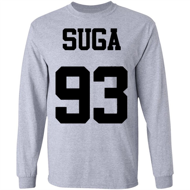 BTS New Logo Suga 93 Hoodie Long Sleeve Jumper Jin Suga 93 J-Hope RM Jimin V Jung Kook (S, White-93-suga) BTS New Logo Suga 93 Hoodie Long Sleeve Jumper Jin Suga 93 J-Hope RM Jimin V Jung Kook (S, White-93-suga)