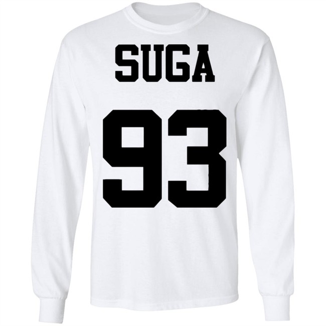 BTS New Logo Suga 93 Hoodie Long Sleeve Jumper Jin Suga 93 J-Hope RM Jimin V Jung Kook (S, White-93-suga) BTS New Logo Suga 93 Hoodie Long Sleeve Jumper Jin Suga 93 J-Hope RM Jimin V Jung Kook (S, White-93-suga)