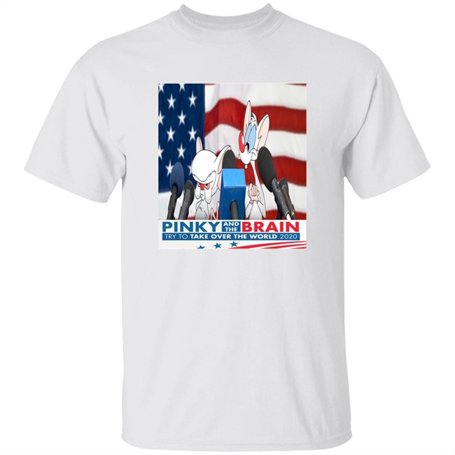 Pinky and the brain shirt - Try to take over the world 2020