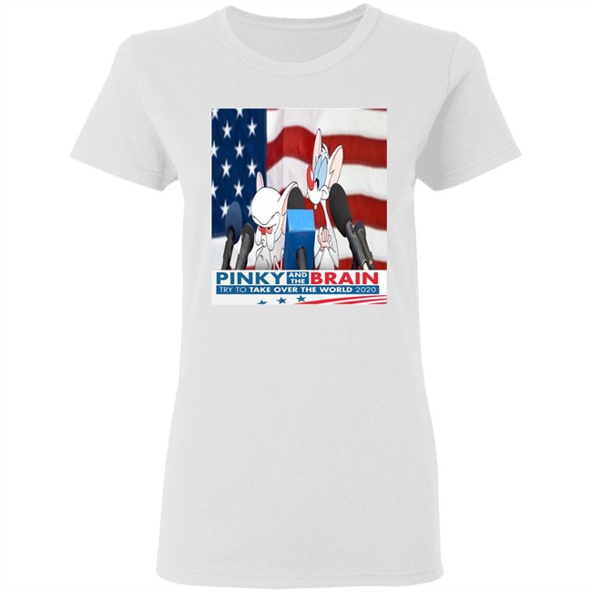 Pinky and the brain shirt - Try to take over the world 2020 Pinky and the brain shirt - Try to take over the world 2020