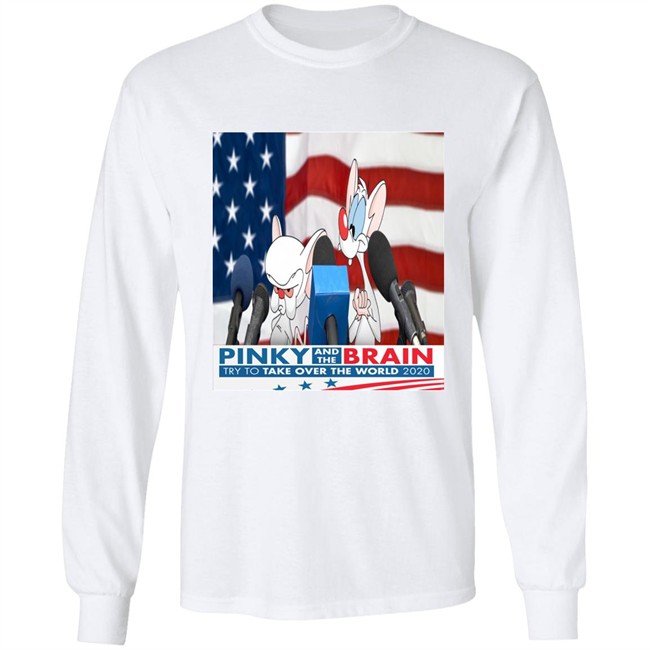 Pinky and the brain shirt - Try to take over the world 2020 Pinky and the brain shirt - Try to take over the world 2020