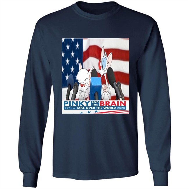 Pinky and the brain shirt - Try to take over the world 2020 Pinky and the brain shirt - Try to take over the world 2020