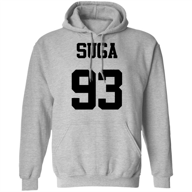 BTS New Logo Suga 93 Hoodie Long Sleeve Jumper Jin Suga 93 J-Hope RM Jimin V Jung Kook (S, White-93-suga) BTS New Logo Suga 93 Hoodie Long Sleeve Jumper Jin Suga 93 J-Hope RM Jimin V Jung Kook (S, White-93-suga)