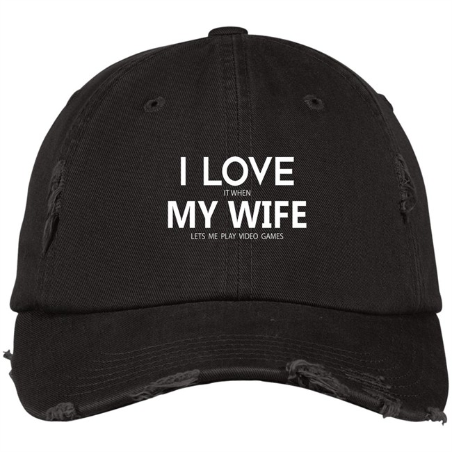 Mike Evans I Love It When My Wife Lets Me Play Video Games Hat